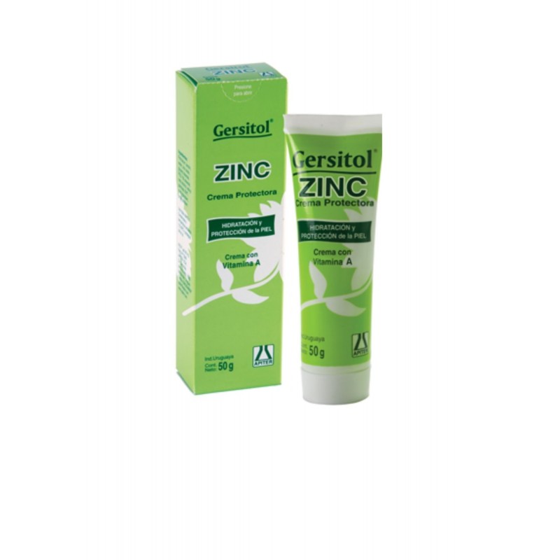 Gersitol zinc crema protectora 50 gr Gersitol zinc crema protectora 50 gr - Imagen 1