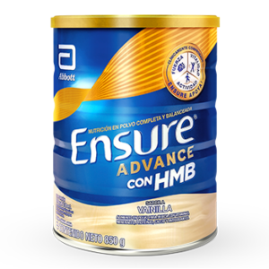 Abbott ENSURE ADVANCE en polvo Tarro de 850gr Sabor Vainilla