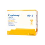Gasa no tejida esteril 7.5 x 7.5 cranberry