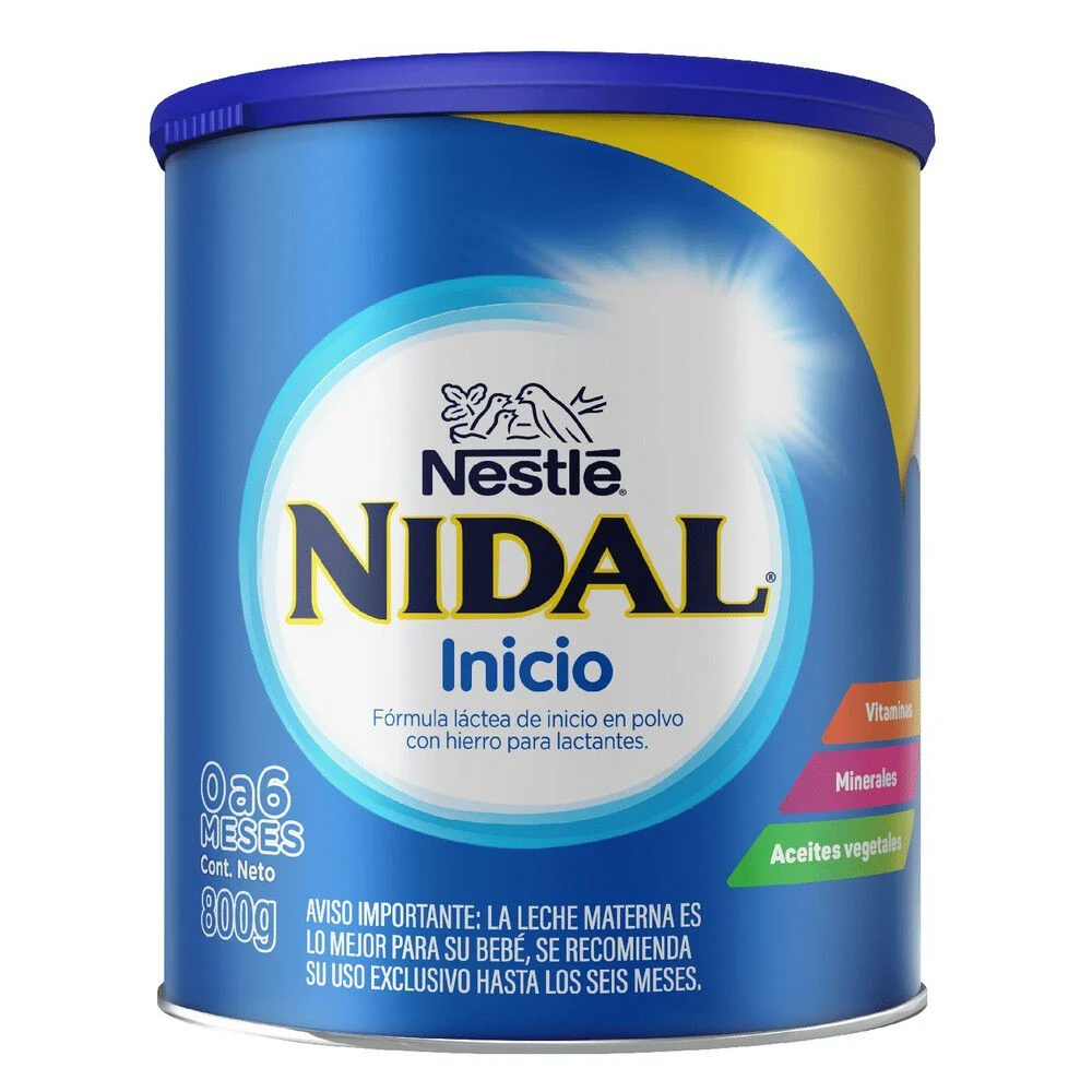 NIDAL 1 Formula Infantil Lata 800g NIDAL 1 Fórmula Infantil Lata 800g - Imagen 1
