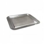 BANDEJA ACERO QUIRURGICO 21 X 16 X 1